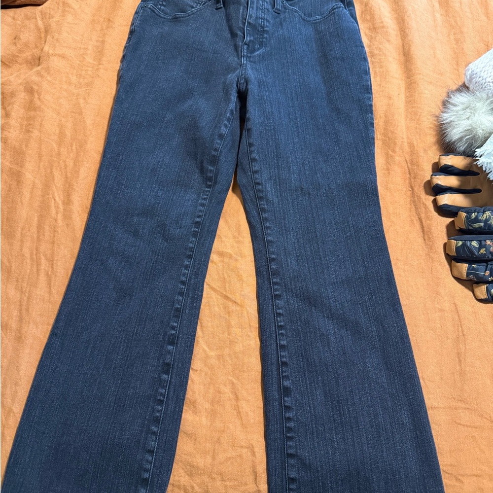 Madewell mid rise kick out jeans